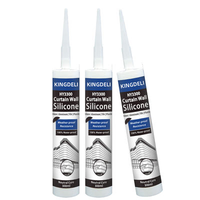 Bulk Non Toxic Silver Waterproof Silicone Caulk For Aquarium Glass